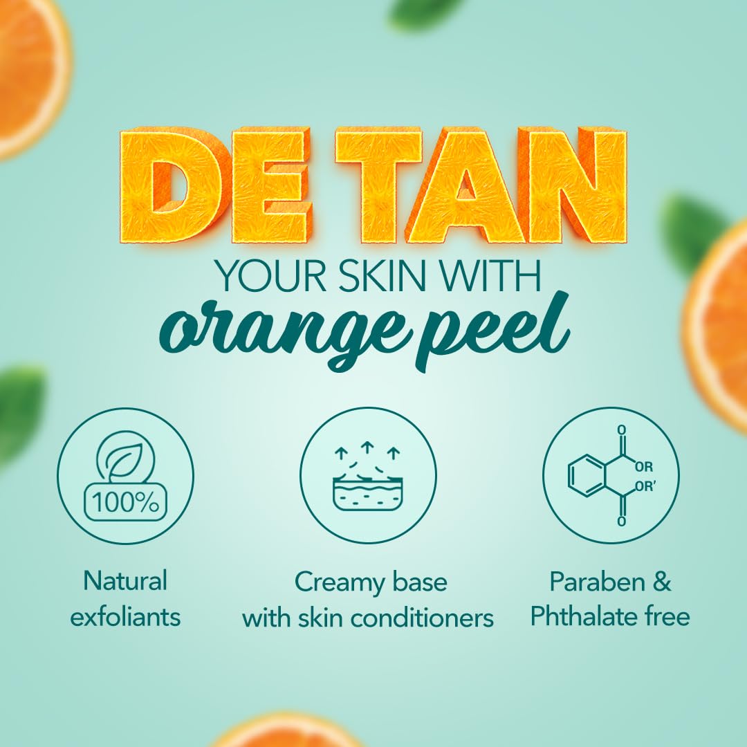 Himalaya Tan Removal Orange Face Scrub, 100g
