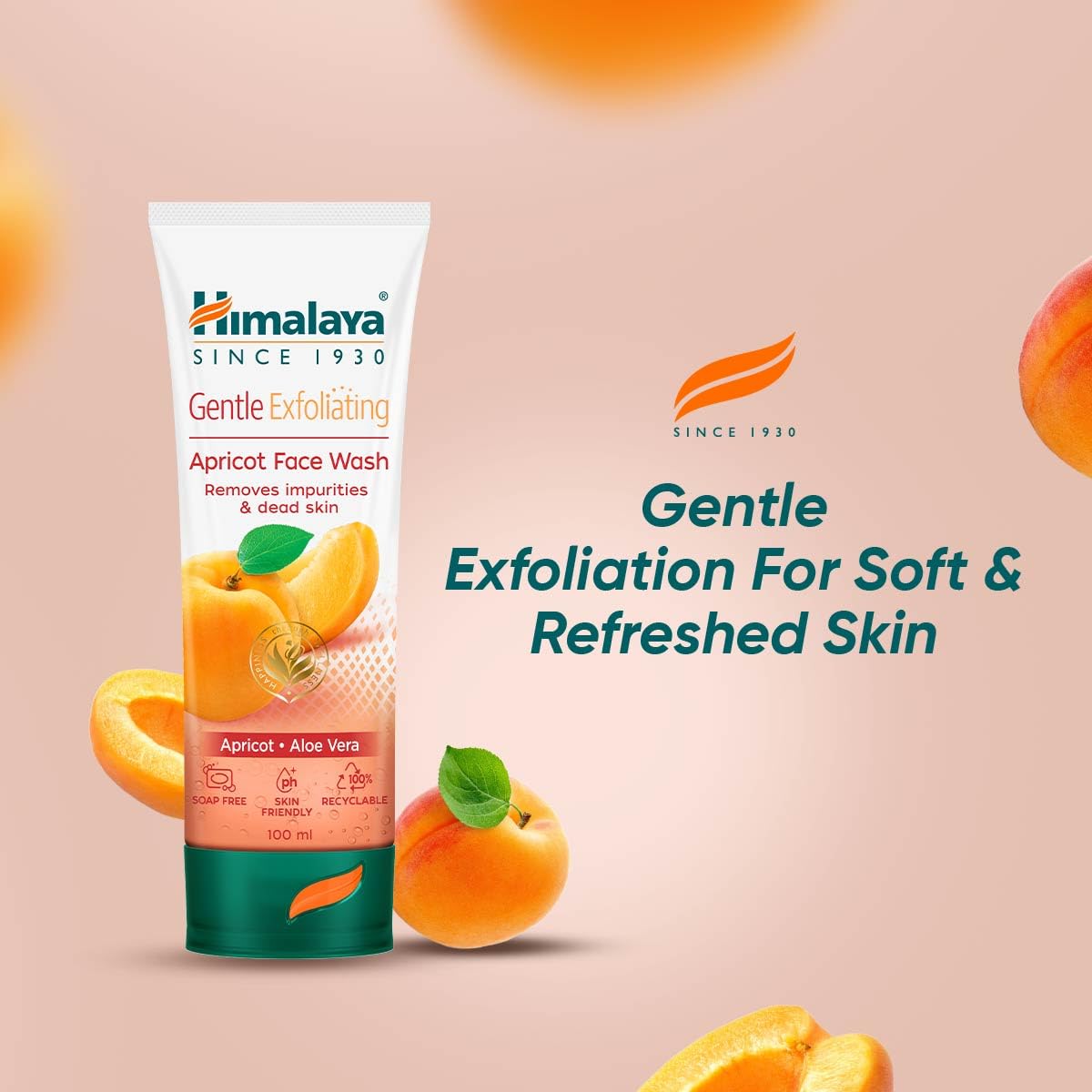 Himalaya Herbal Deep Cleansing Apricot Face Wash, 100ml