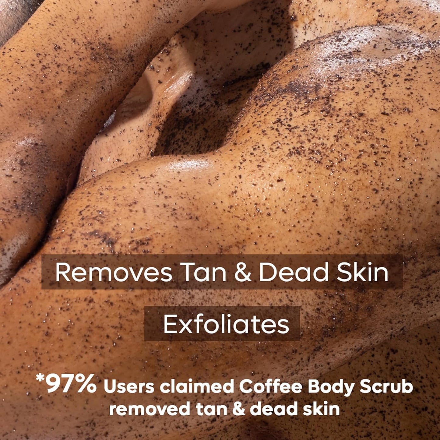 mcaffeine Exfoliating Coffee Body Scrub Powder Jar for Tan Removal & Soft-Smooth Skin, 100gm