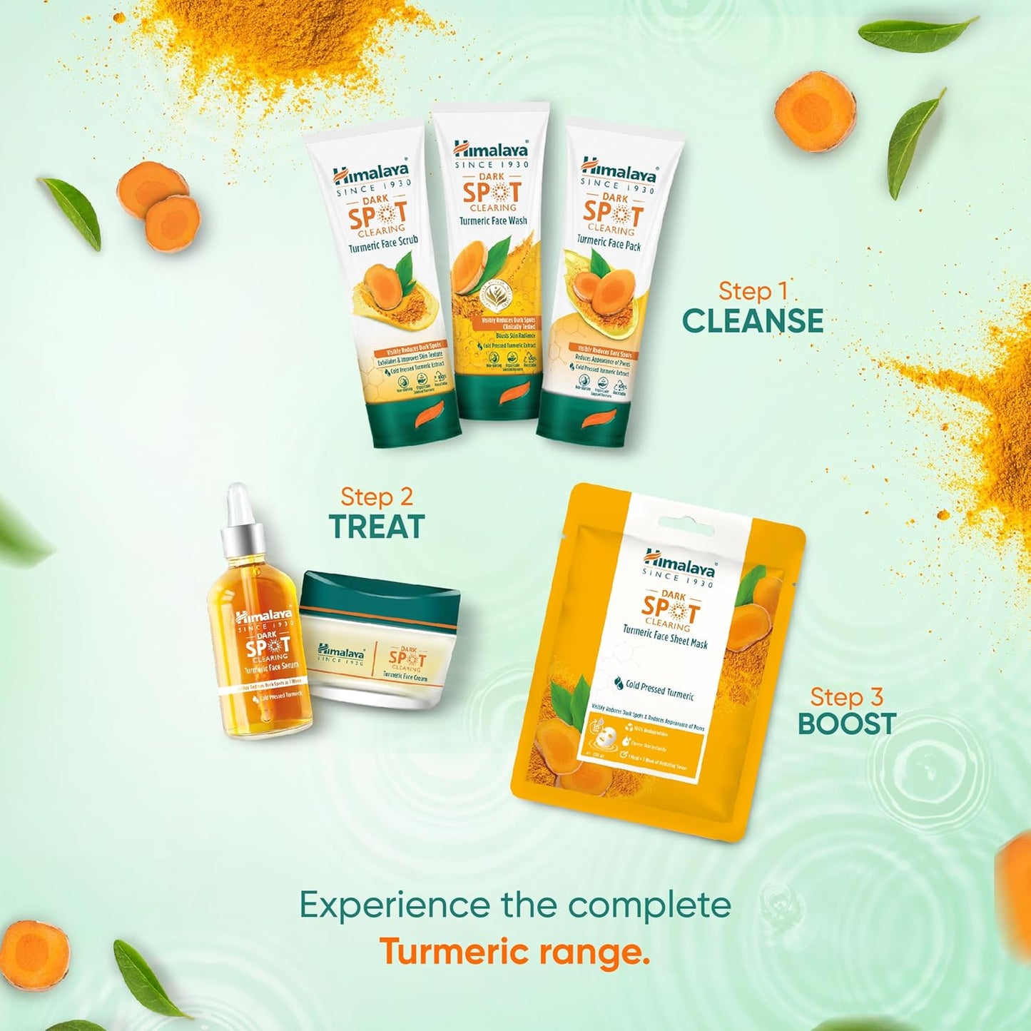 Himalaya Dark Spot Clearing Turmeric Face Scrub, 100g