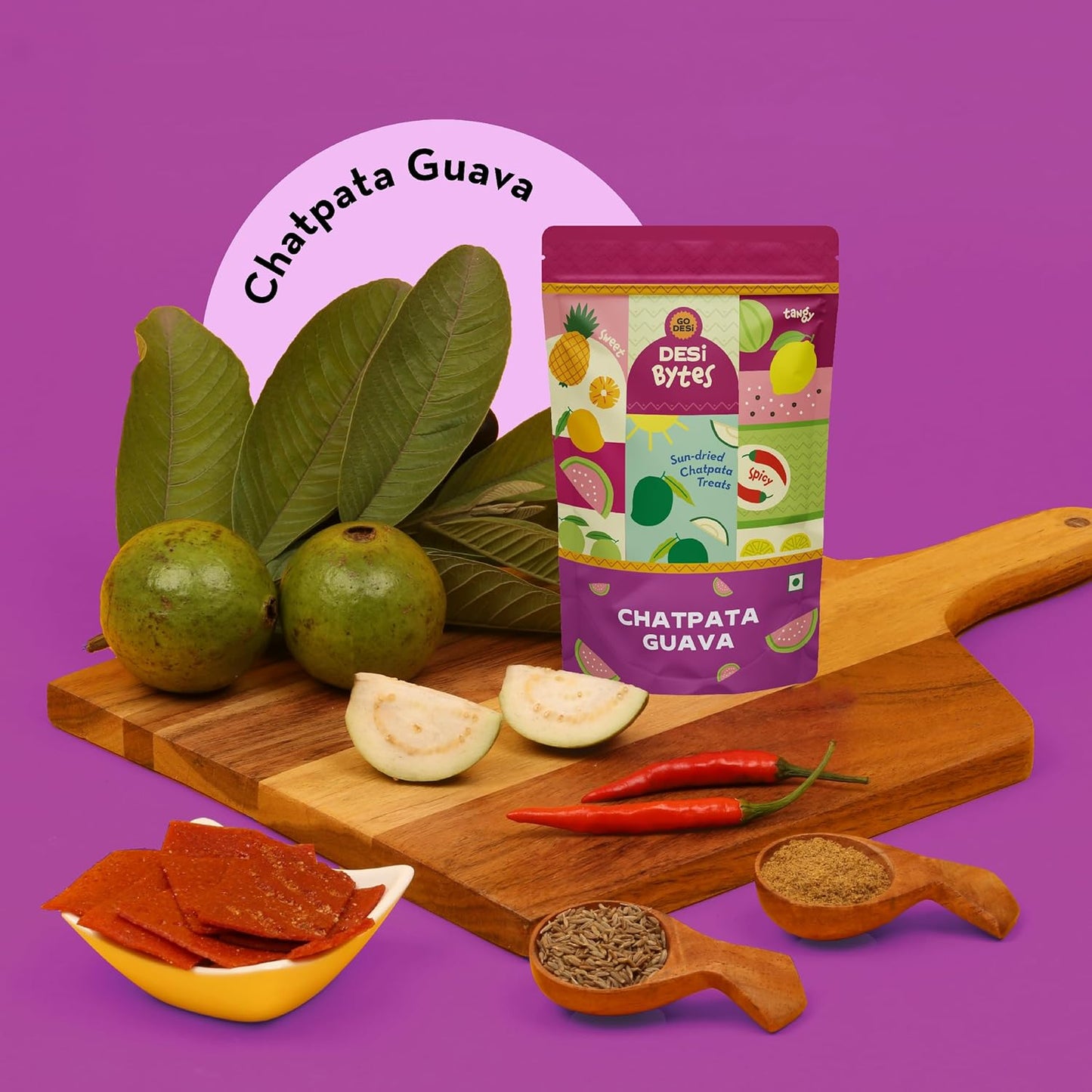 GO DESi Chatpata Guava Candy, 150g