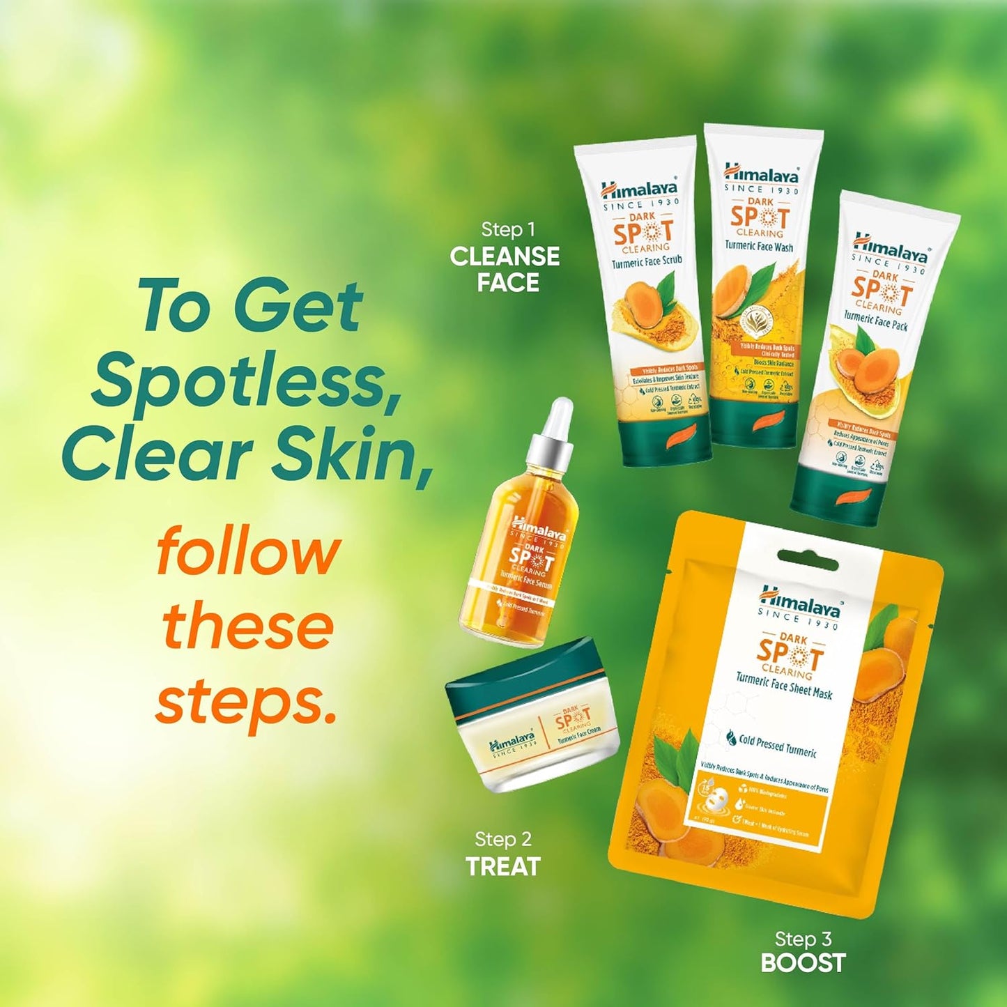 Himalaya Dark Spot Clearing Turmeric Face Wash, 100ml