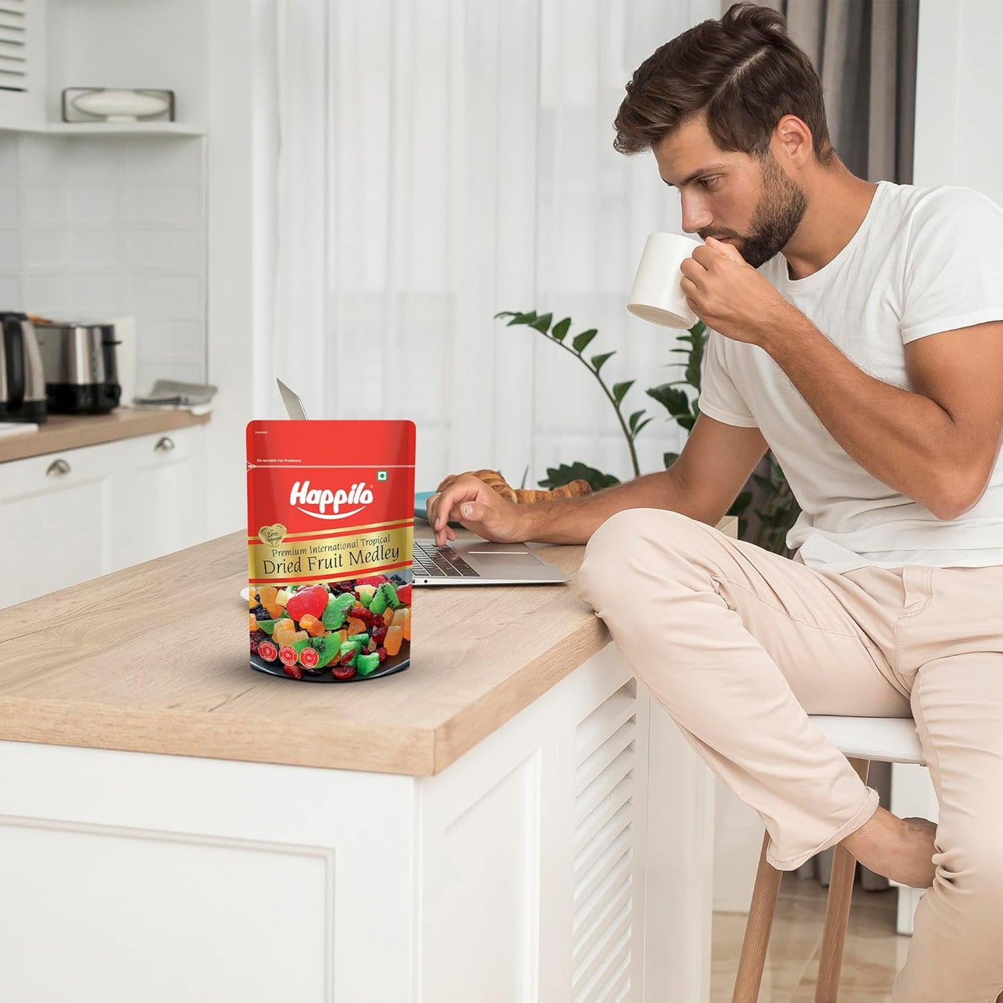 Happilo Premium International Dried Tropical Fruit Medley 200g