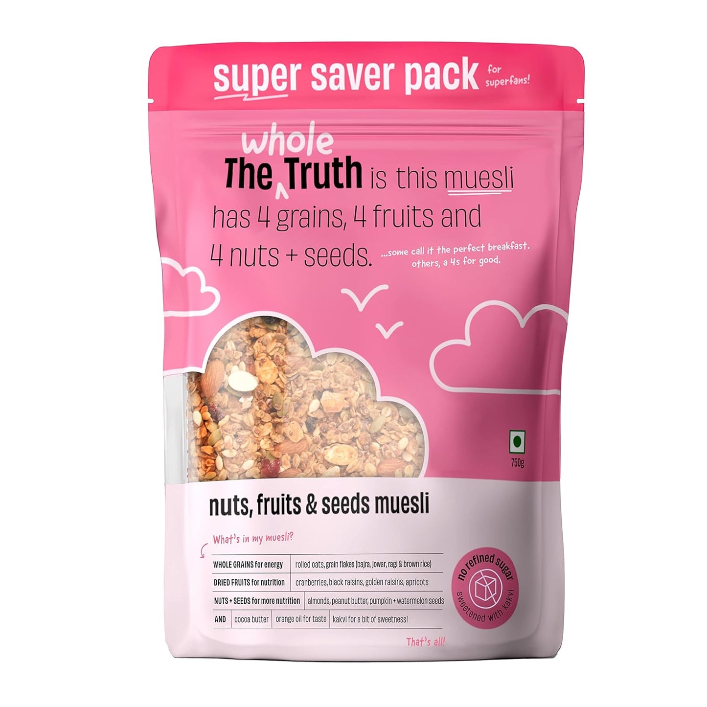 The Whole Truth - Super Saver Breakfast Muesli