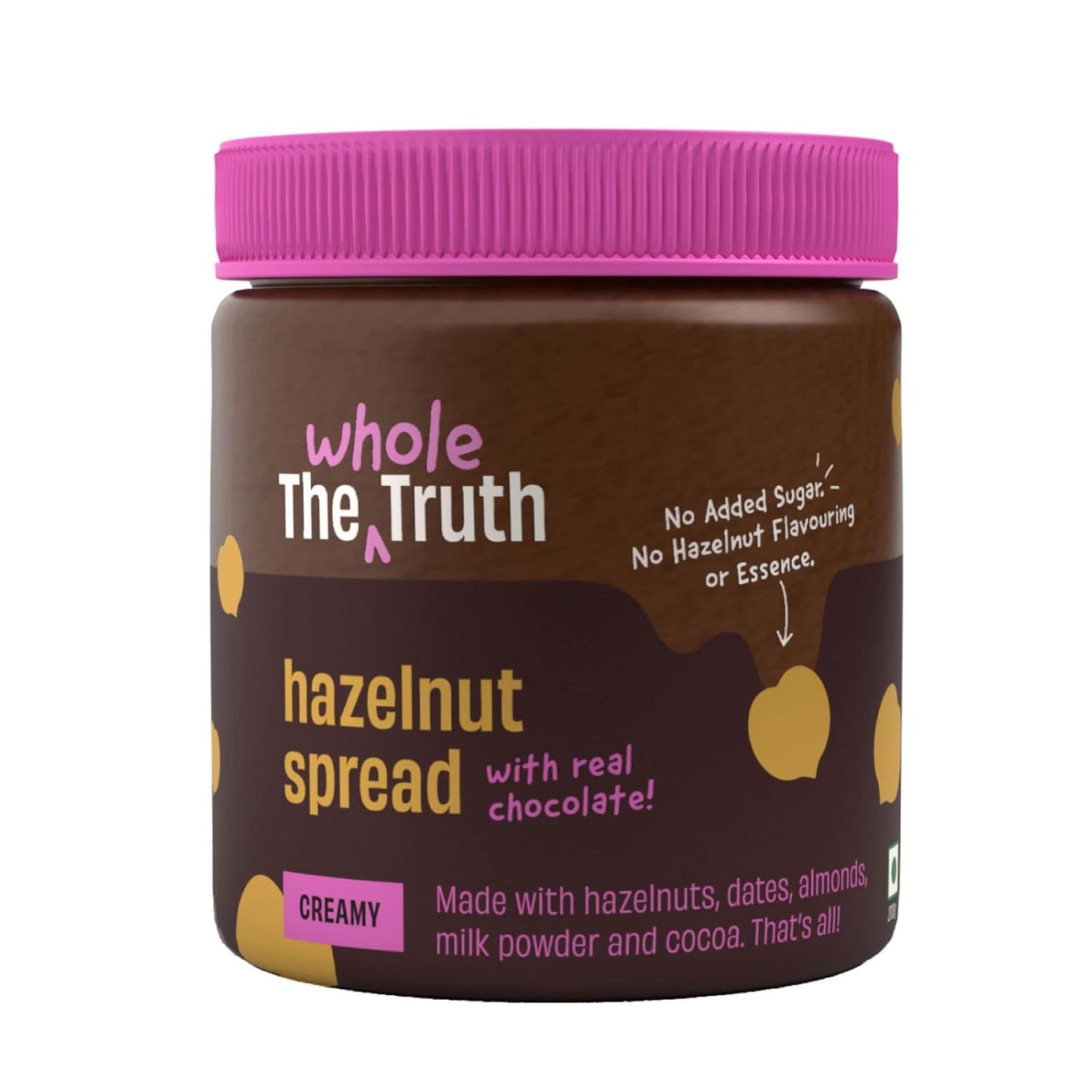 The Whole Truth - Hazelnut Spread - Creamy - 200g