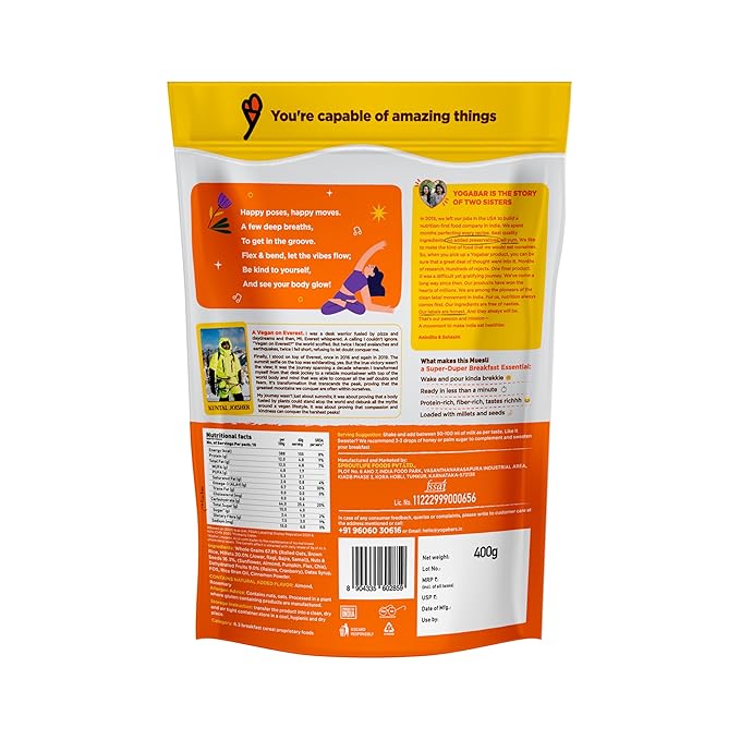 Yogabar Nuts & Seeds Crunch Muesli
