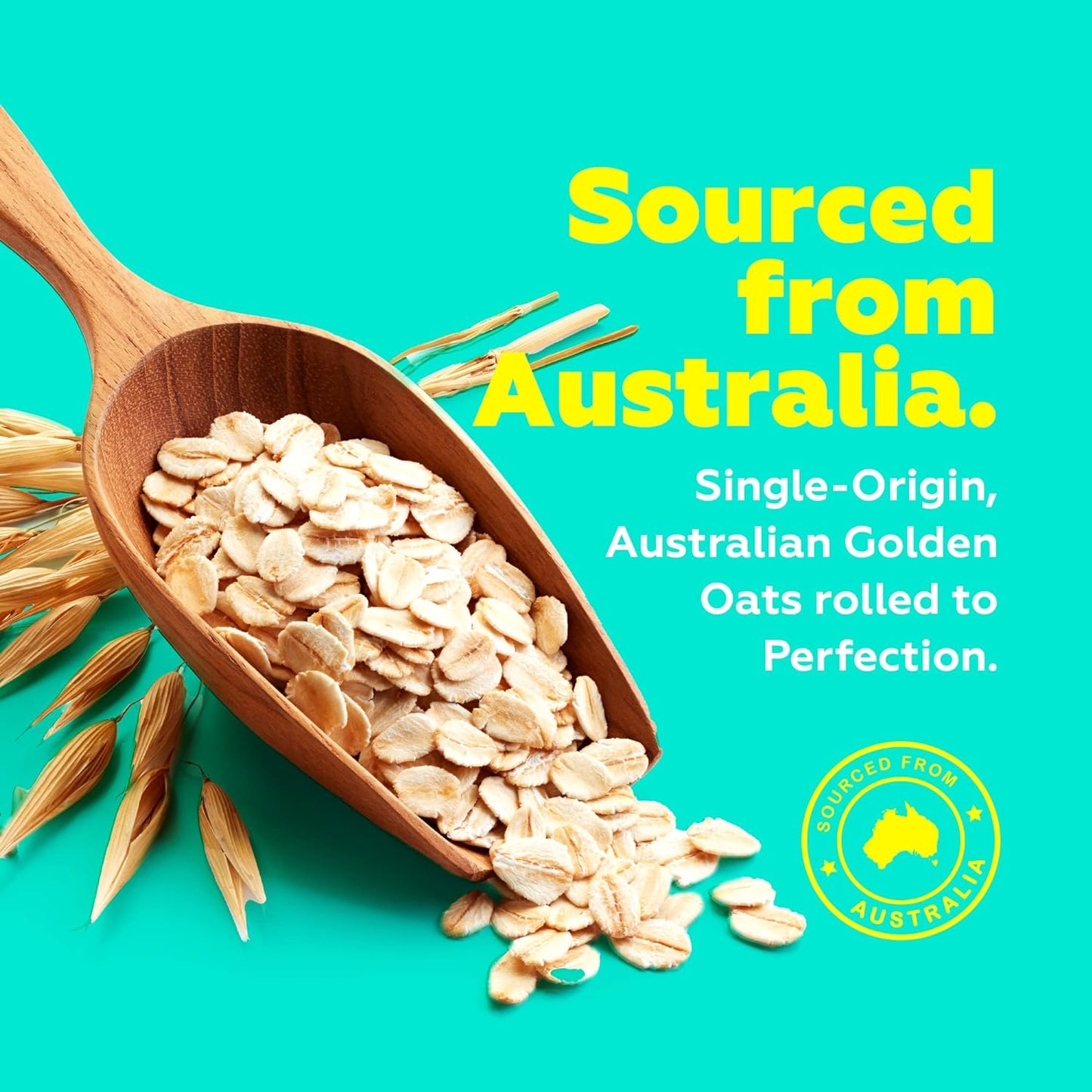 Yogabar 100% Rolled Plain Oats 400G