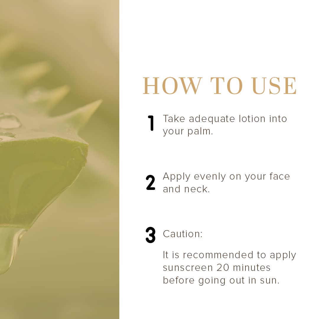 Khadi Natural Sunscreen Lotion with SPF 50 PA++