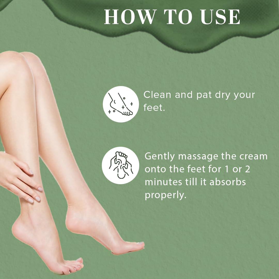 Khadi Natural Jasmine and Green Tea Herbal Foot Crack Cream