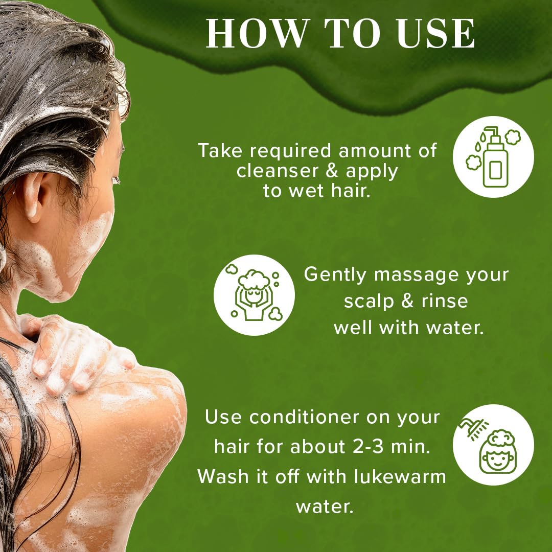 Khadi Natural Amla & Bhringraj Hair Cleanser & Conditioner Combo Pack