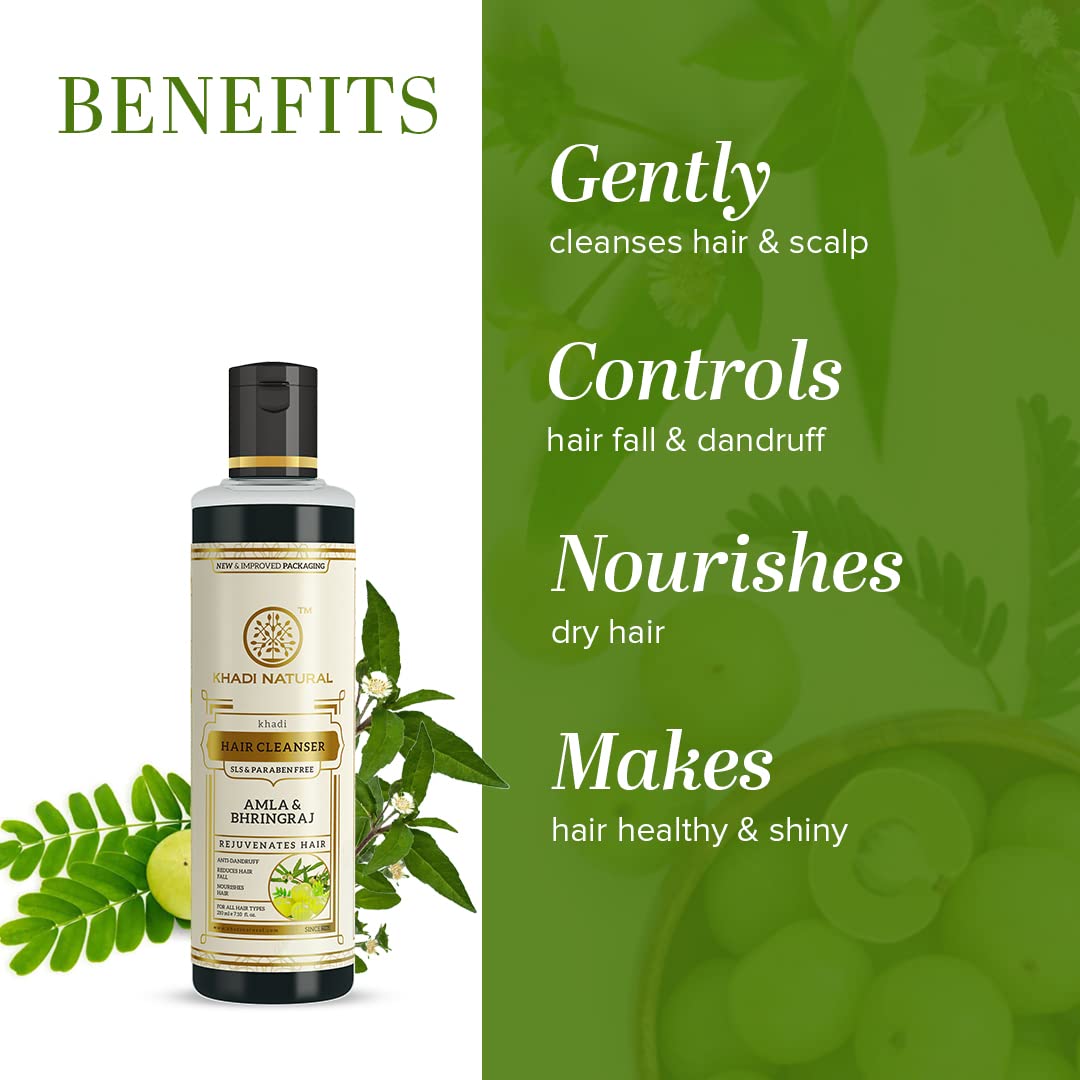 Khadi Natural Amla & Bhringraj Shampoo