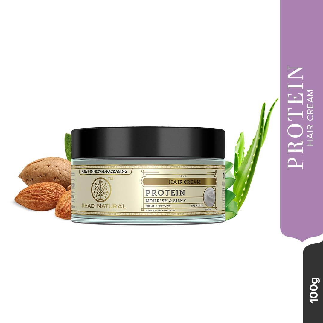 Khadi Natural Protein Hair Cream for Soft & Shiny Hair