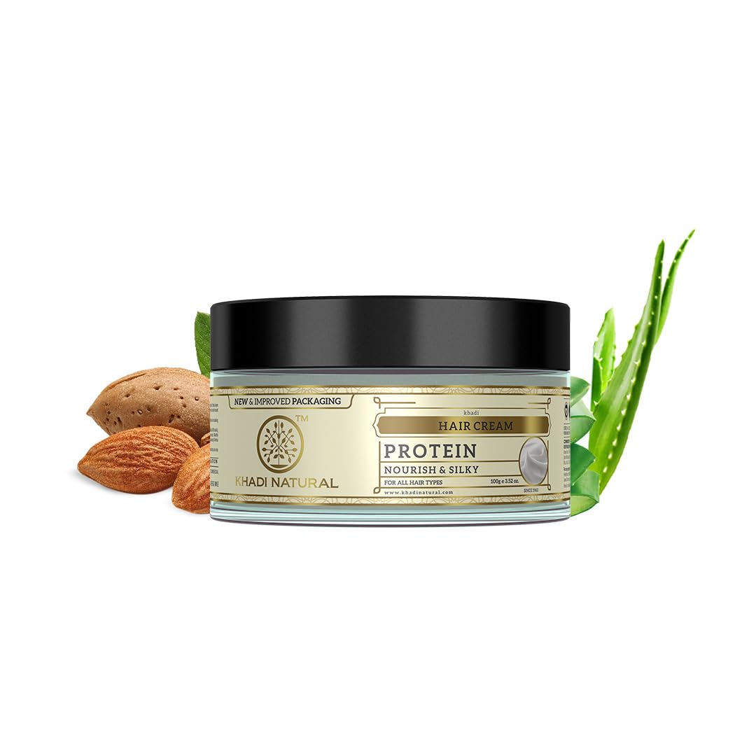 Khadi Natural Protein Hair Cream for Soft & Shiny Hair