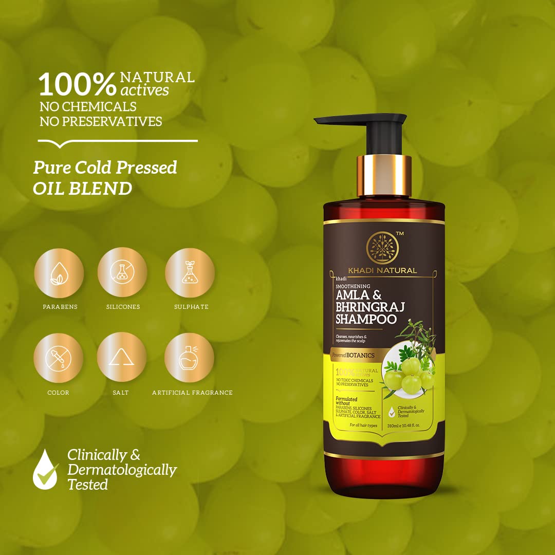 Khadi Natural Amla & Bhringraj Shampoo