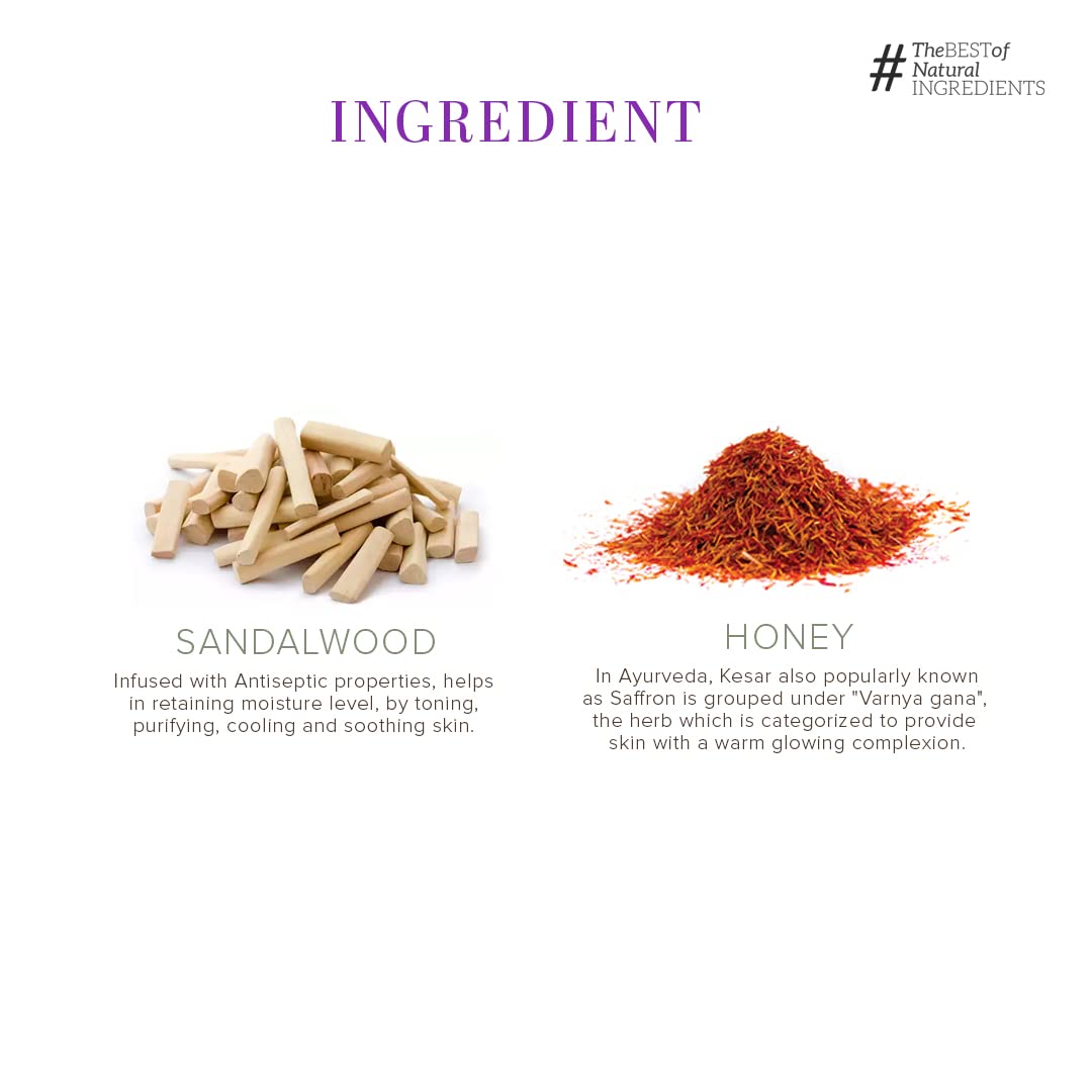 Khadi Natural Sandalwood & Kesar Lotion Moisturizer