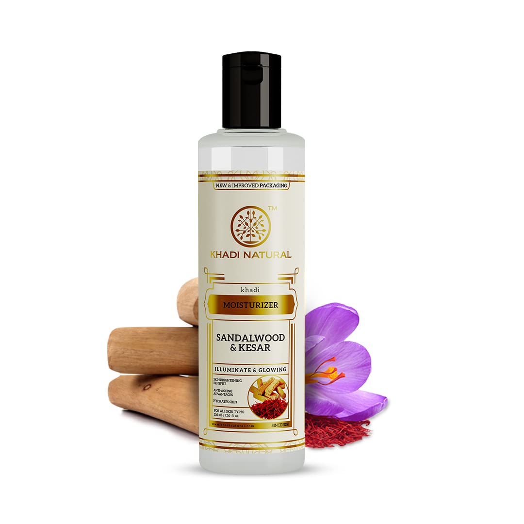 Khadi Natural Sandalwood & Kesar Lotion Moisturizer