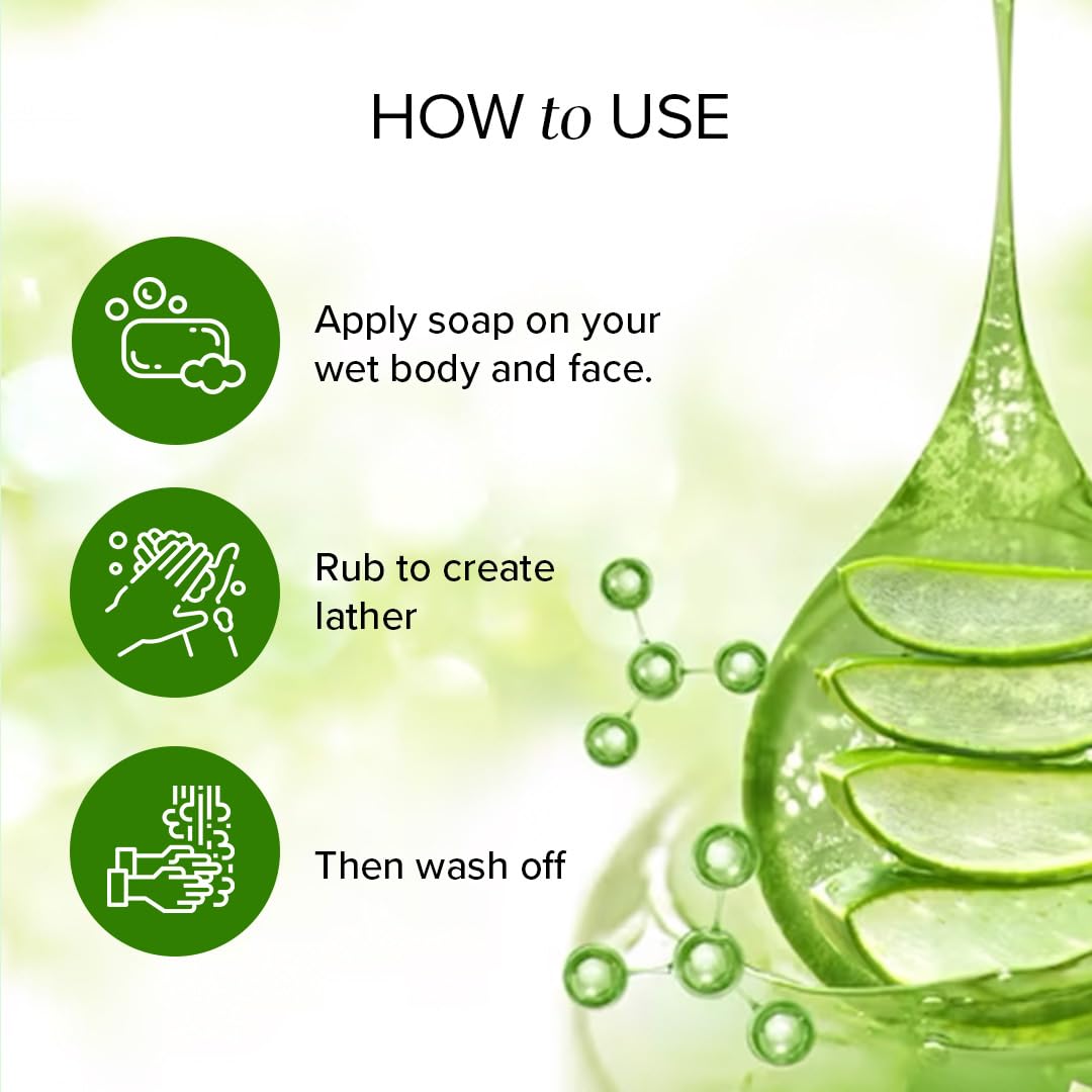 Khadi Natural Aloe Vera Soap|Natural Handmade Soap