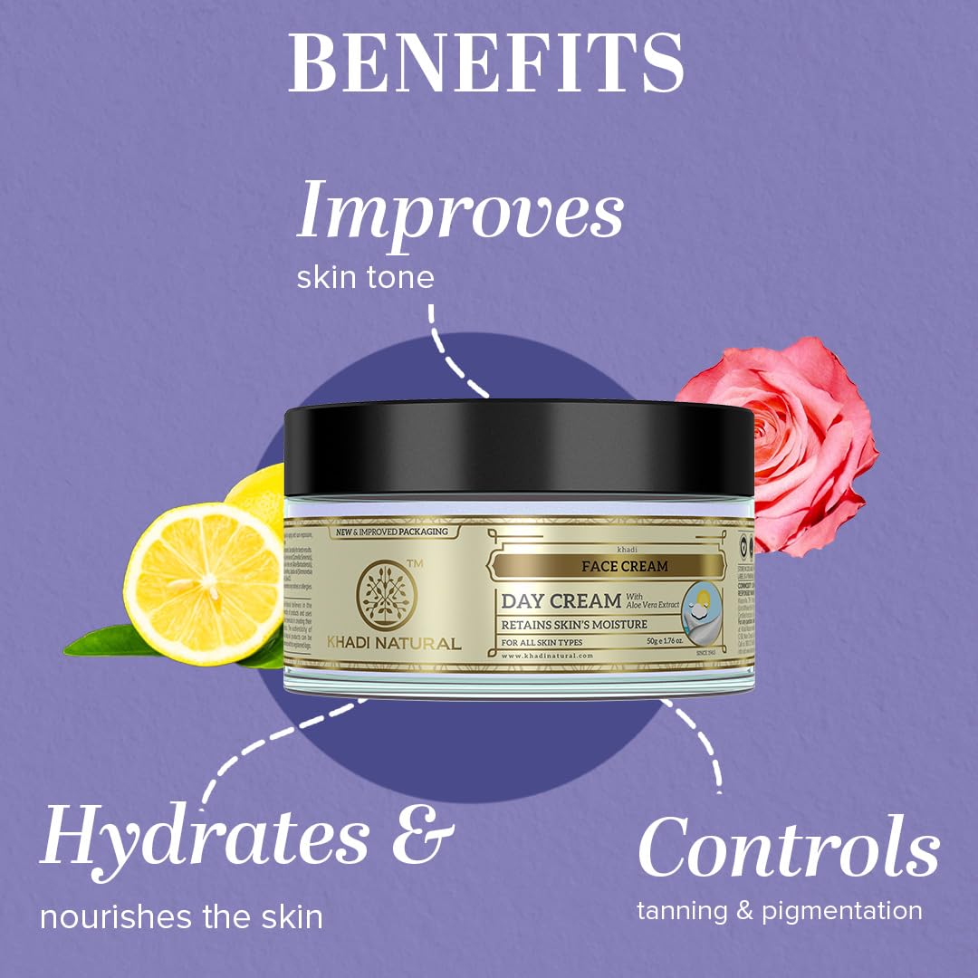 Khadi Natural Day Cream, 50g