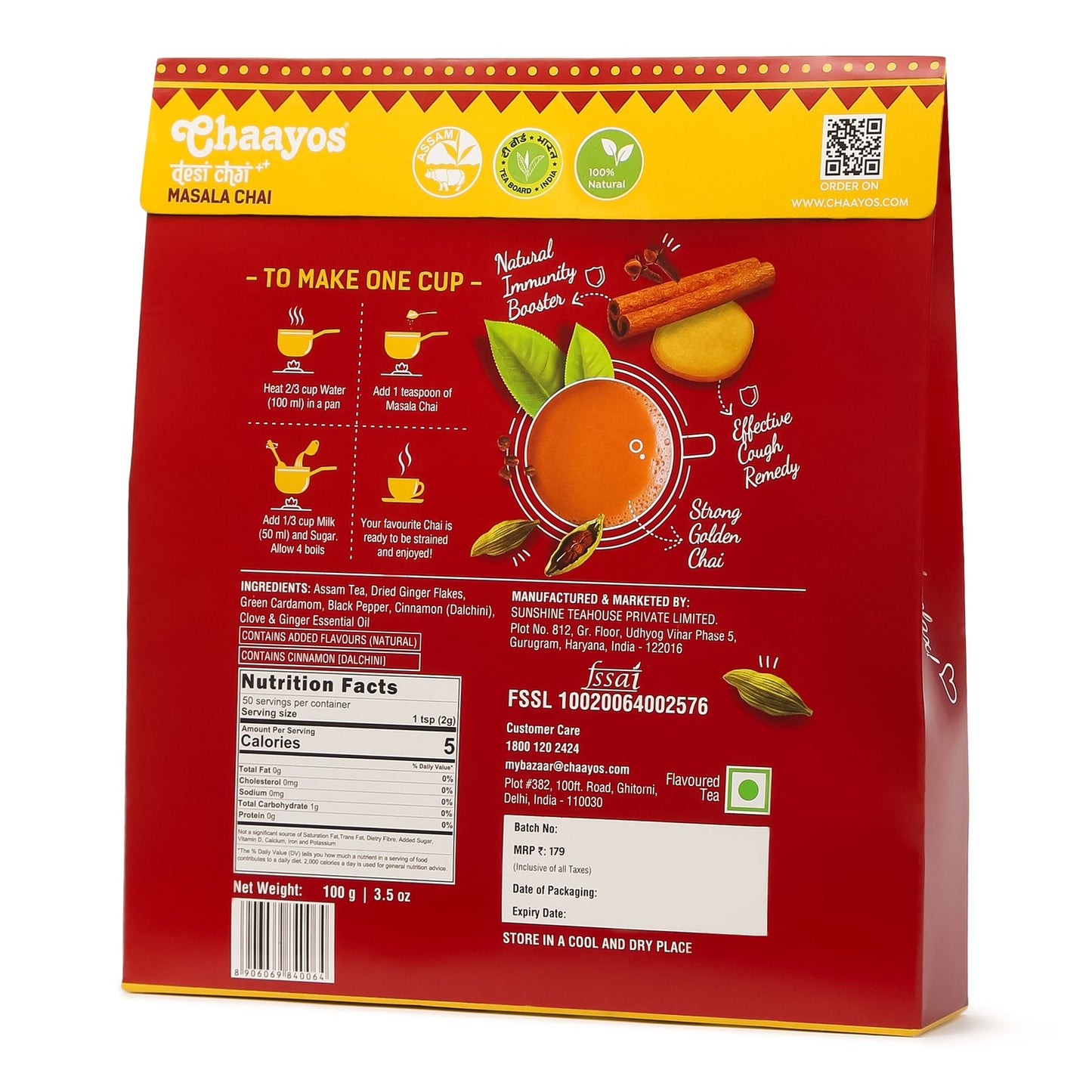 Masala Chai Pack