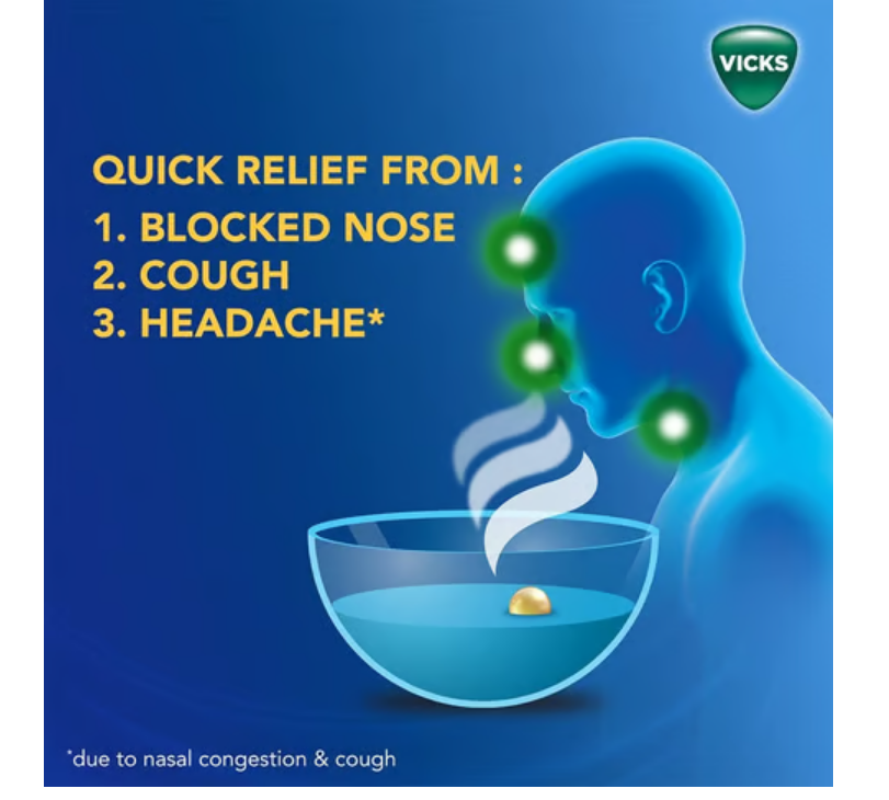 Vicks VapoRub Steam Pods