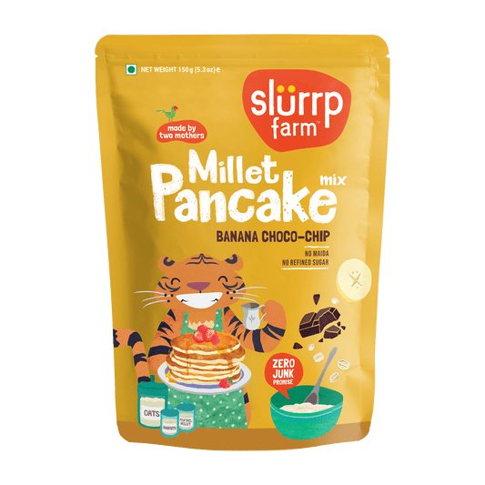 Millet Pancake Mix - Banana Choco-chip & Supergrains 150gm