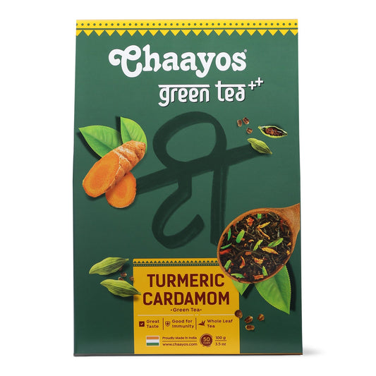 Turmeric Cardamom Green Tea Pack