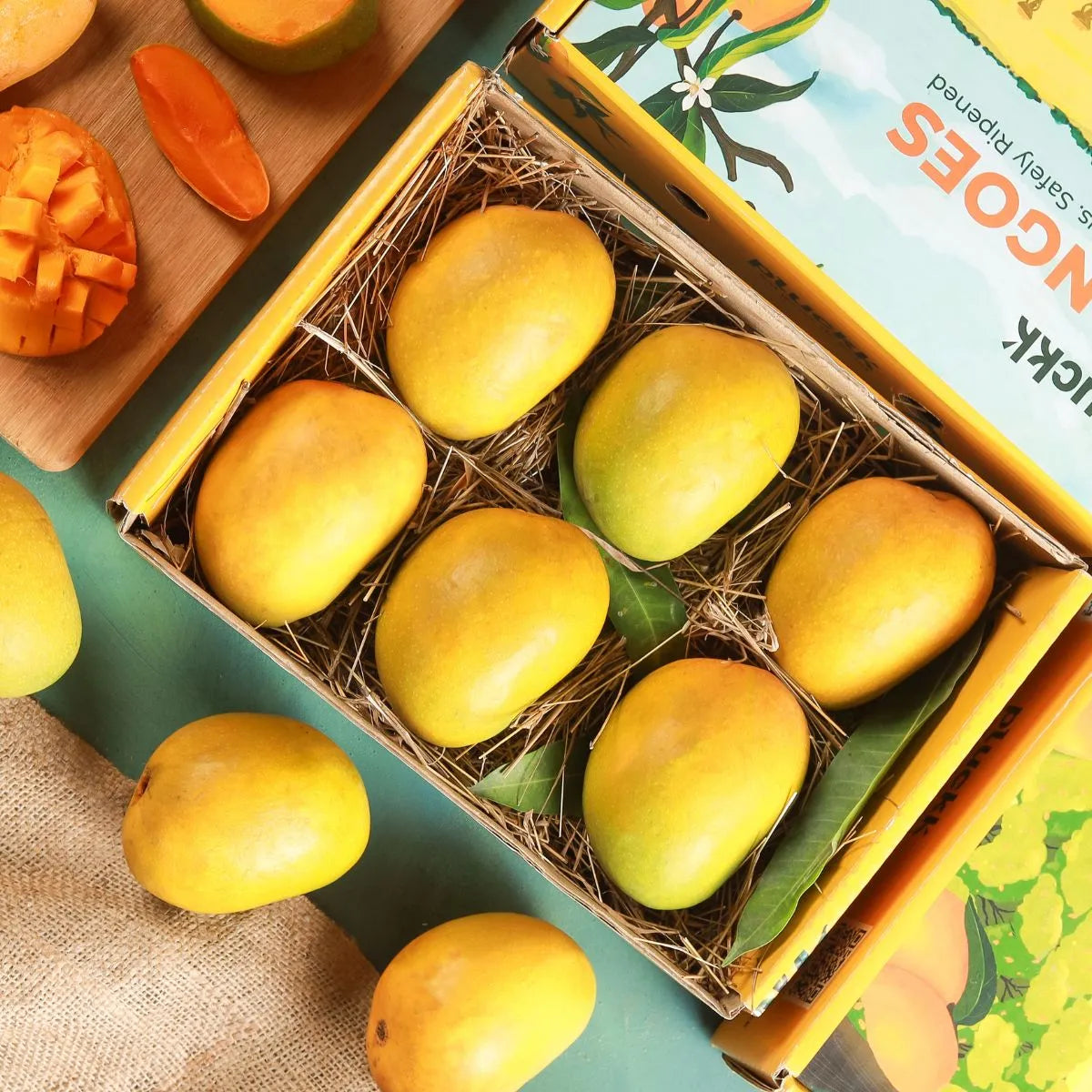 Alphonso Mangoes (6 x pcs)