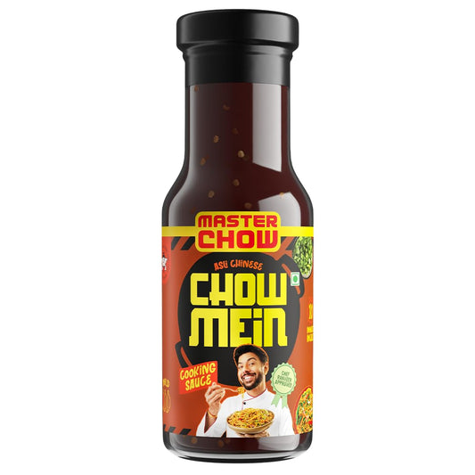 MasterChow Indo-Chinese Chowmein Sauce - Noodle Cooking Sauce, 200gm