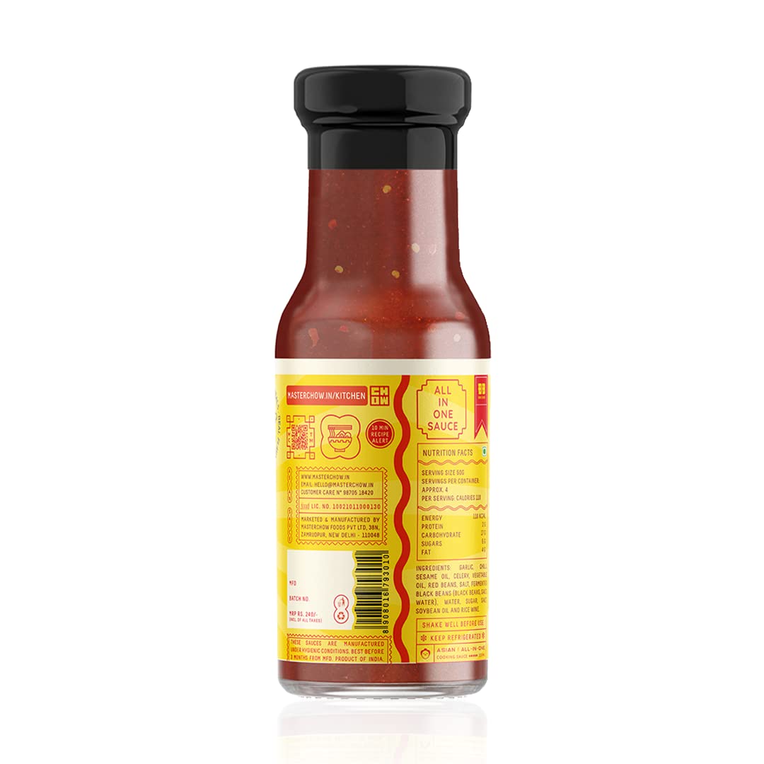 MasterChow Chilli Garlic Stir Fry Cooking Sauce (220 gm)