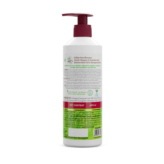 Mamaearth Onion Shampoo for Anti Hair Fall & Hair Growth with Onion Oil & Plant Keratin, 400ml