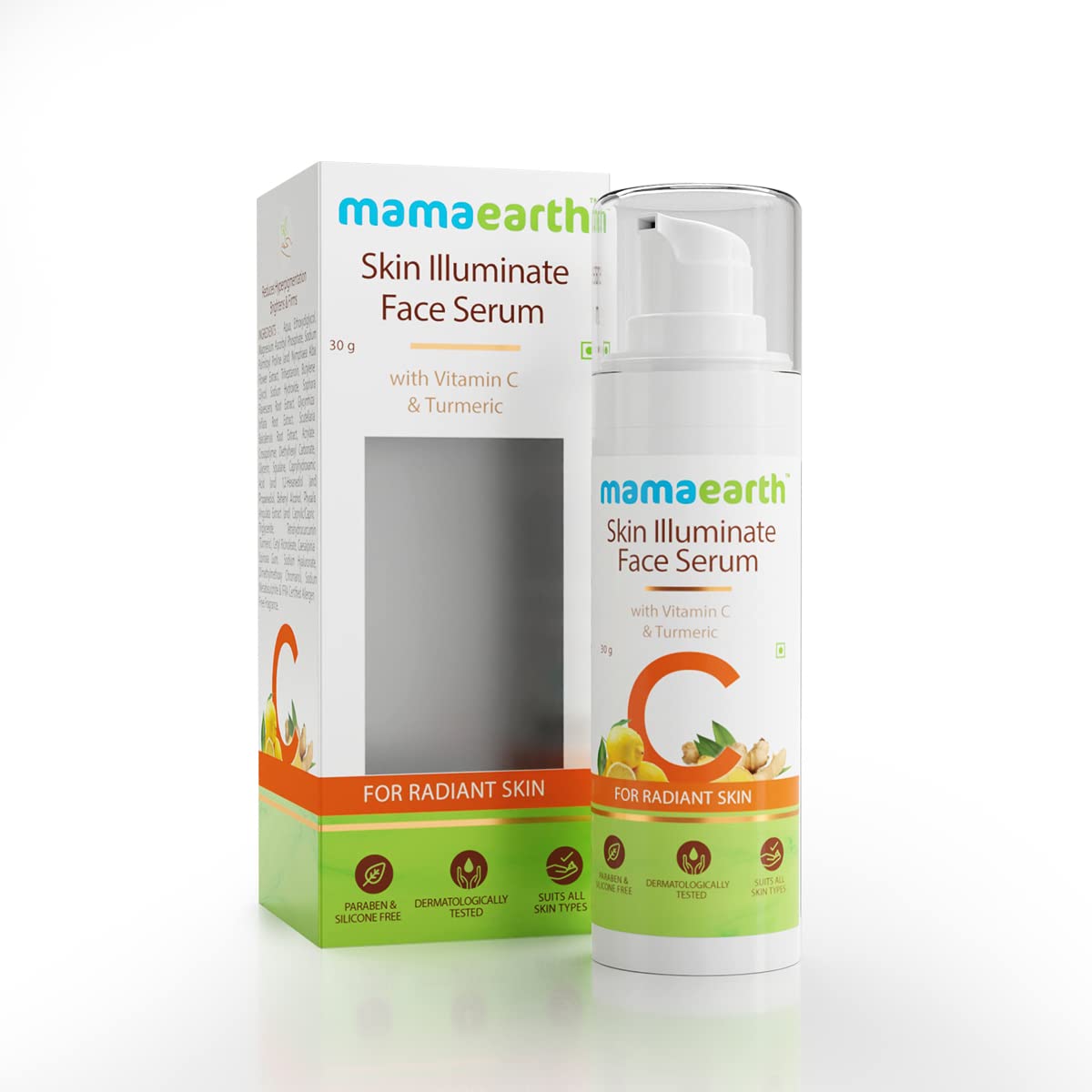 Mamaearth Skin Illuminate Vitamin C Face Serum, 30g