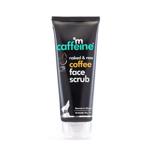 mCaffeine Coffee  & Walnut Tan Removal Face Scrub, 100gm