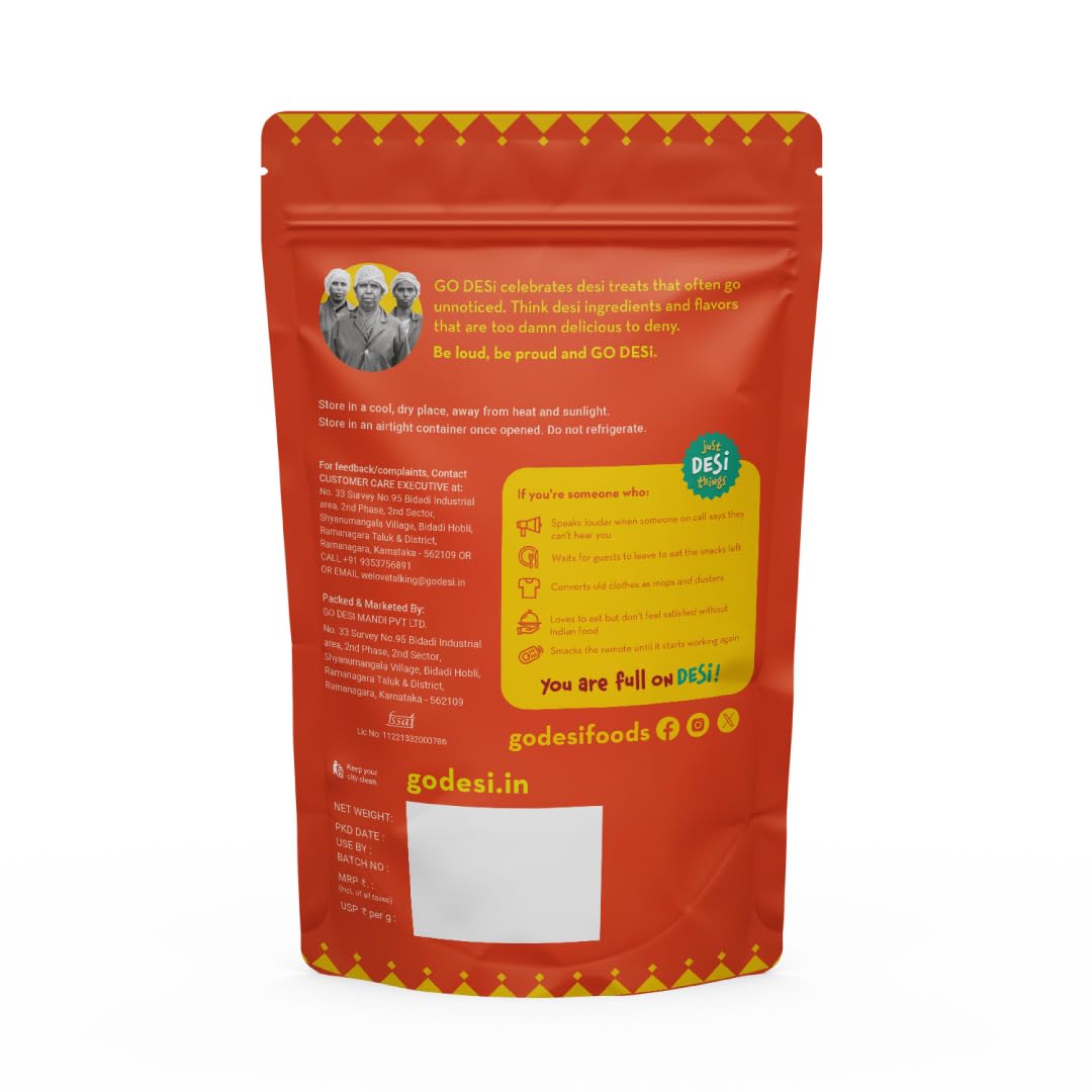 GO DESi Jaggery Powder 1 Kg, Gur, Gud, Pure and Natural