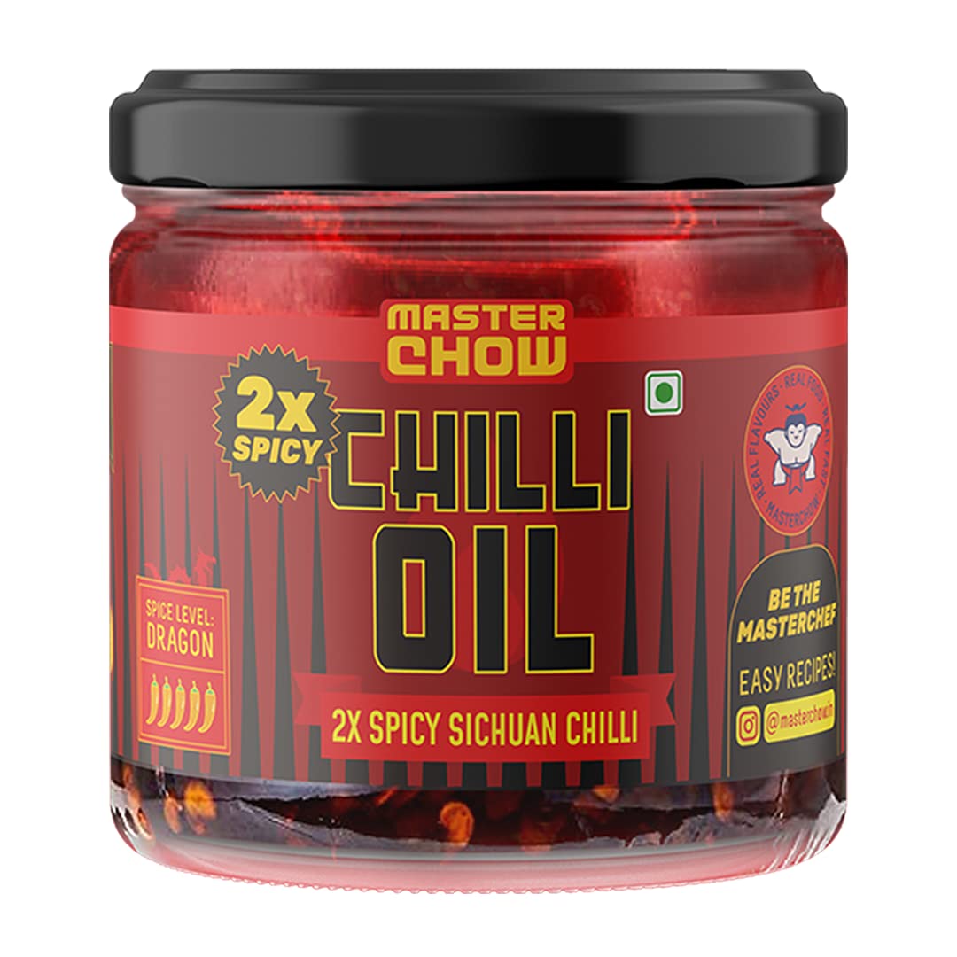 MasterChow 2X Spicy Sichuan Chilli Oil (170 gms)