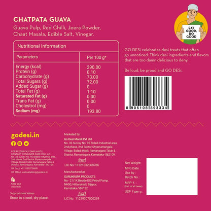 GO DESi Chatpata Guava Candy, 150g