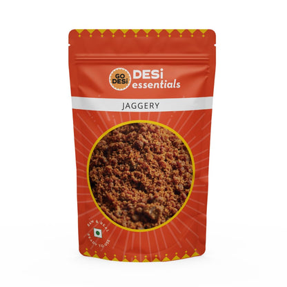 GO DESi Jaggery Powder 1 Kg, Gur, Gud, Pure and Natural