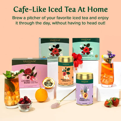 Lychee Rose Iced Tea Bags - 15 Pitcher Tea Bags