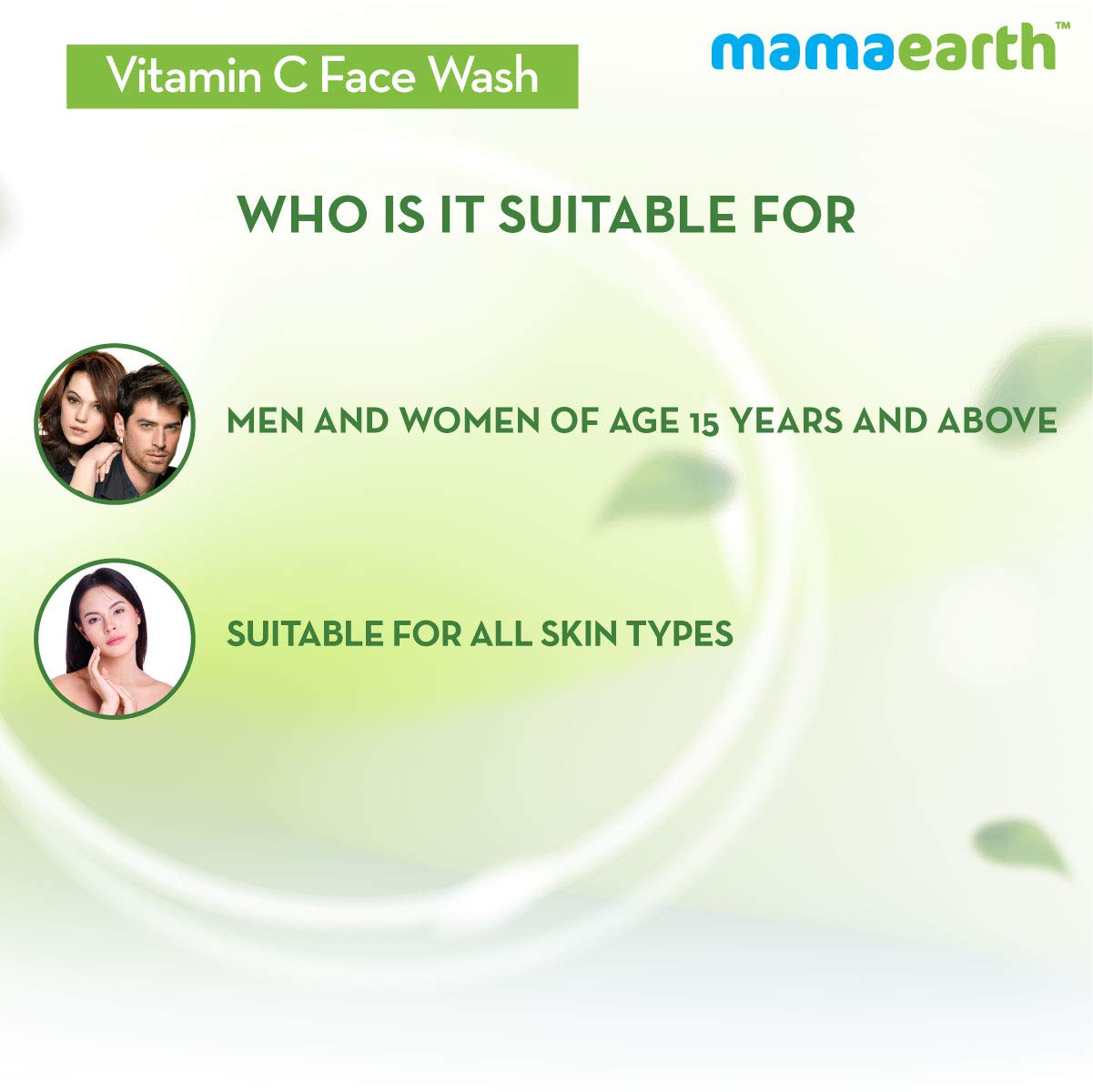 Mamaearth Vitamin C Face Wash with Vitamin C and Turmeric for Skin Illumination - 100ml