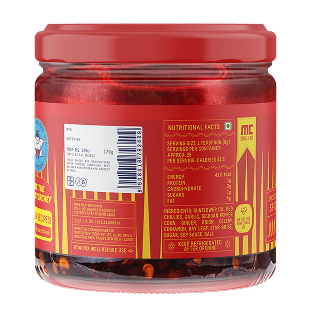 MasterChow Sichuan Chilli Oil (170 GMS)