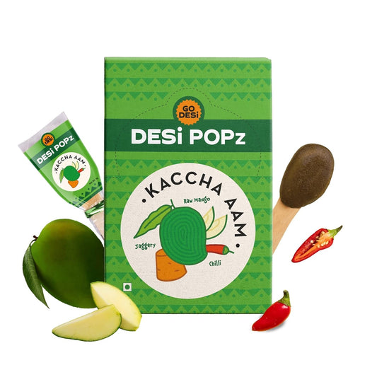 GO DESi Popz Kaccha Aam Candy 40 pcs