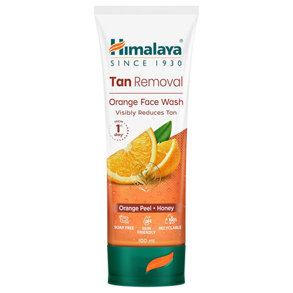 Himalaya Tan Removal Orange Face Wash, 100ml