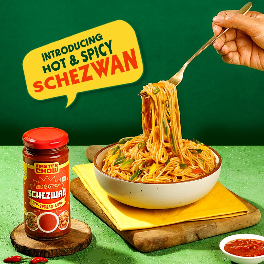 MasterChow Hot & Spicy Schezwan Chutney - 250g