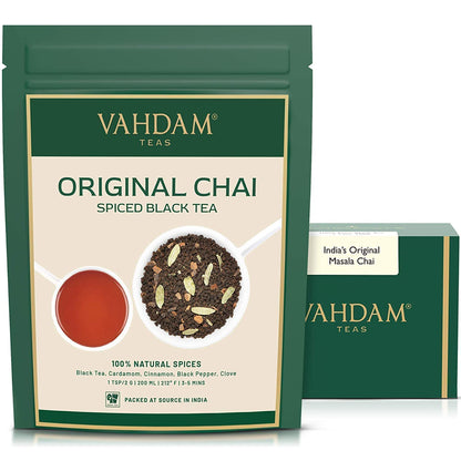 VAHDAM, India's Original Masala Chai Tea Loose Leaf (50 Cups/100 g)