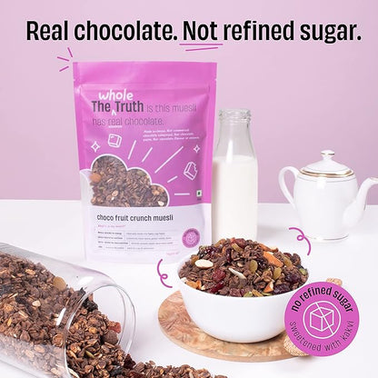 The Whole Truth Foods - Breakfast Muesli - Choco Fruit Crunch - 350g