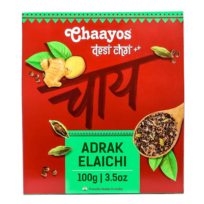 Adrak Elaichi Chai Pack (Ginger-Cardamom)