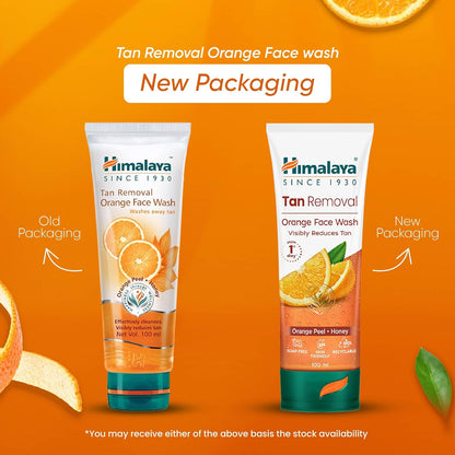 Himalaya Tan Removal Orange Face Wash, 100ml