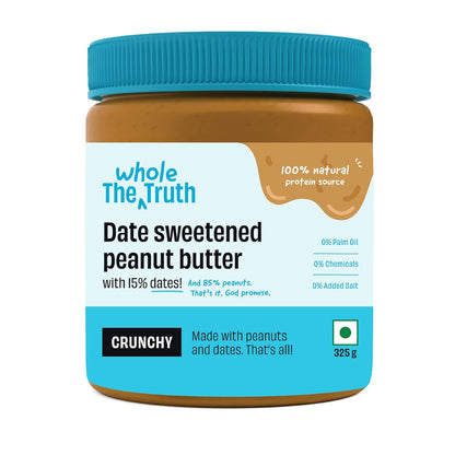 The Whole Truth - SuperSaver Peanut Butter With Dates (Sweetened) | 925 g