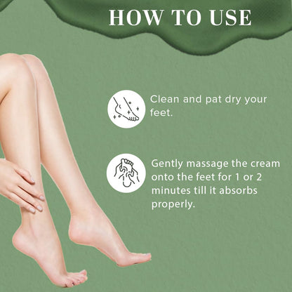 Khadi Natural Jasmine and Green Tea Herbal Foot Crack Cream