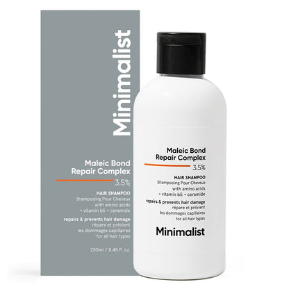 Minimalist Bond Repair Shampoo For Damaged, Dry & Frizzy Hair
