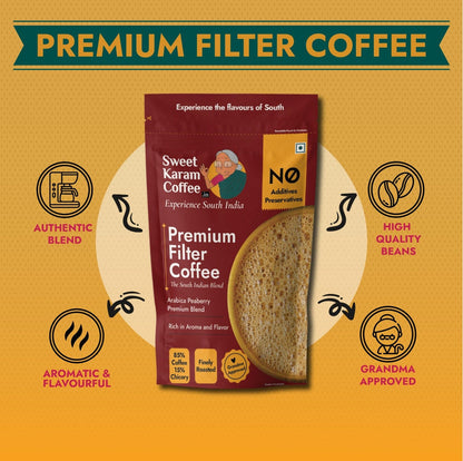 80/20 Premium Filter Coffee Powder